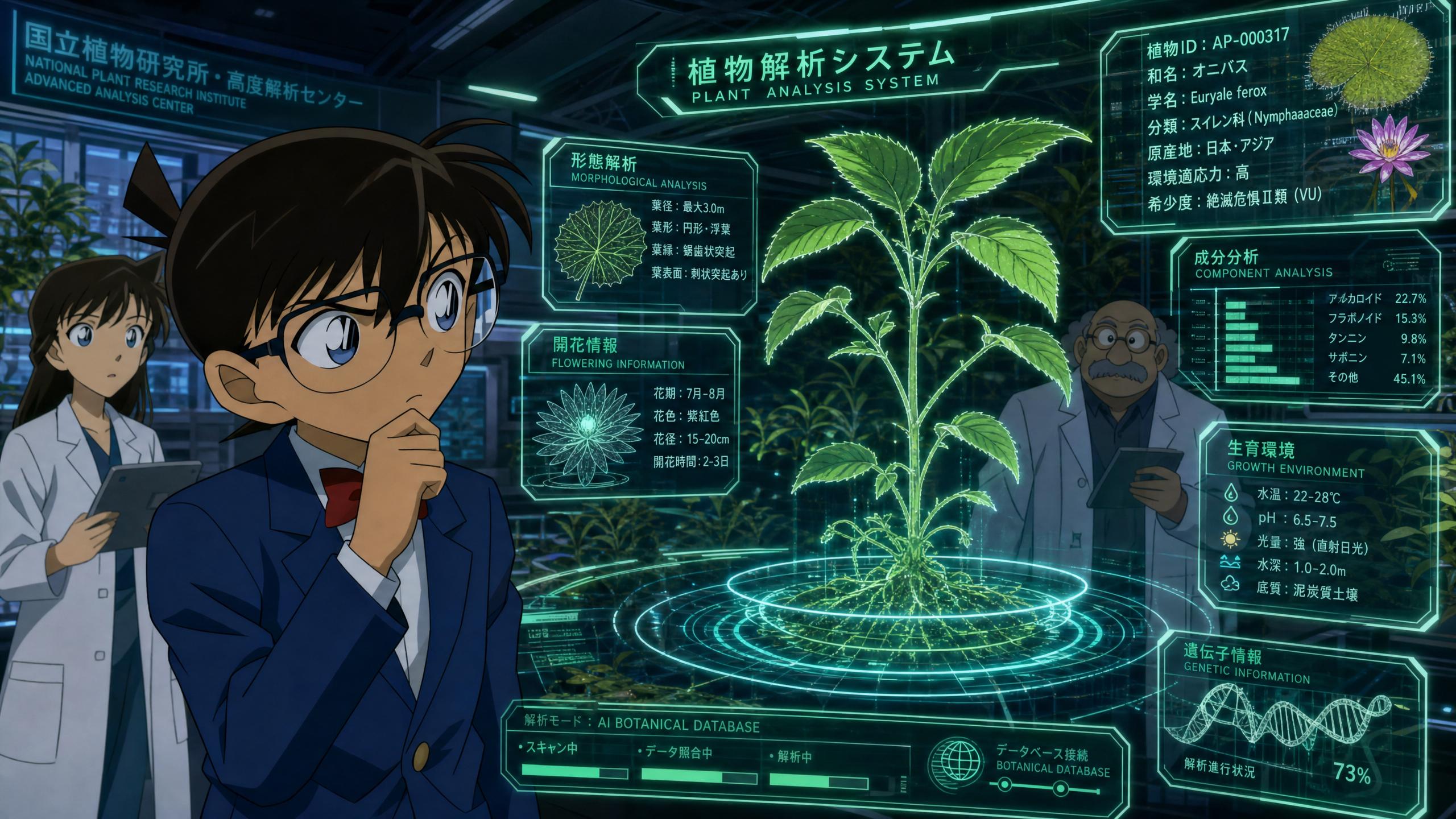 溏心vlogAI植物分析系统